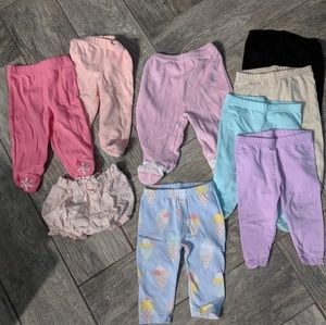 Lot of baby pants